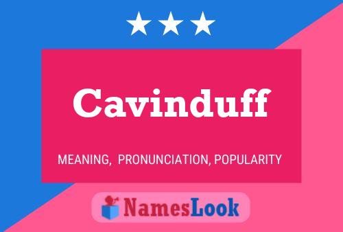 ملصق اسم Cavinduff