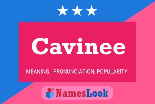 ملصق اسم Cavinee