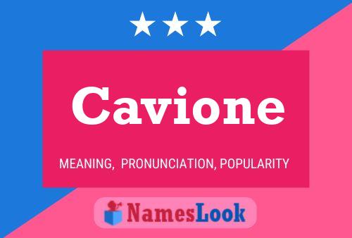 ملصق اسم Cavione