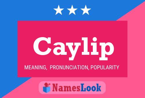 ملصق اسم Caylip