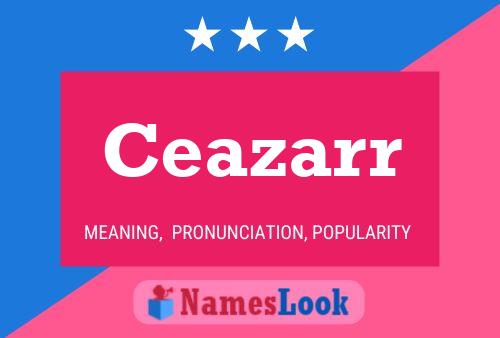 ملصق اسم Ceazarr