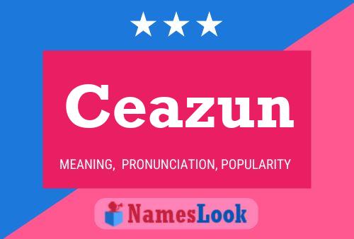 ملصق اسم Ceazun