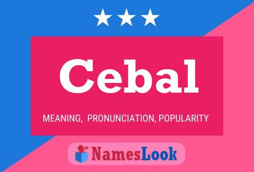 ملصق اسم Cebal