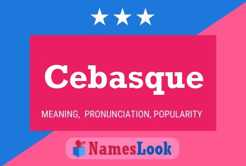 ملصق اسم Cebasque