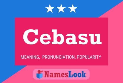 ملصق اسم Cebasu