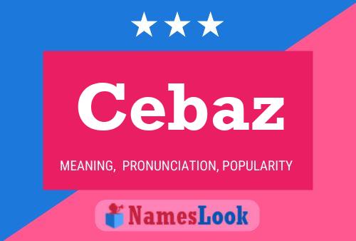 ملصق اسم Cebaz