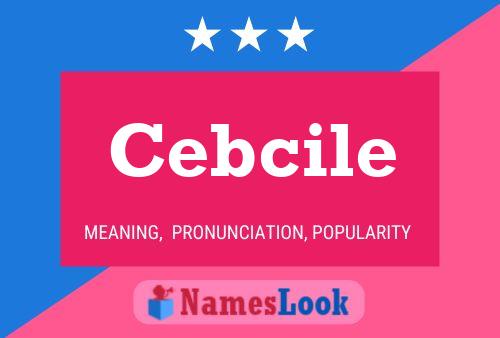 ملصق اسم Cebcile