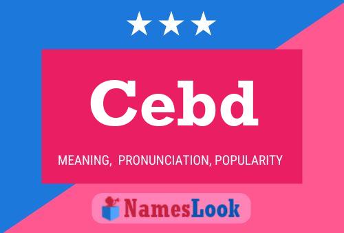 ملصق اسم Cebd