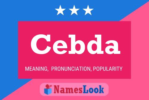 ملصق اسم Cebda