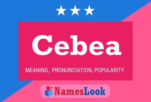 ملصق اسم Cebea