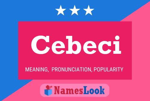 ملصق اسم Cebeci