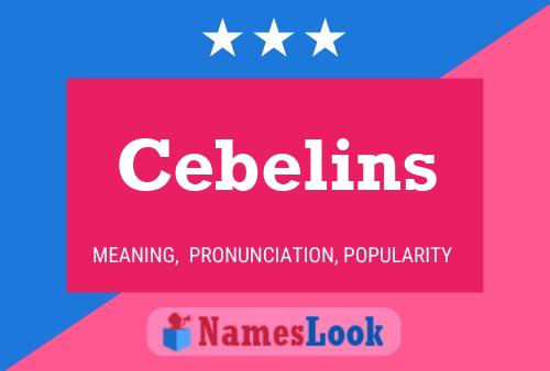 ملصق اسم Cebelins