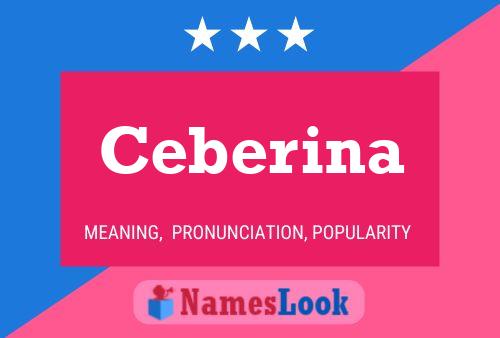 ملصق اسم Ceberina