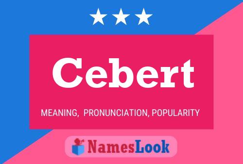 ملصق اسم Cebert