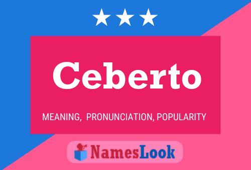 ملصق اسم Ceberto