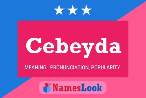 ملصق اسم Cebeyda