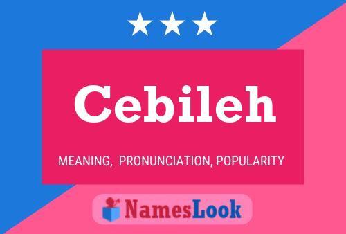 ملصق اسم Cebileh