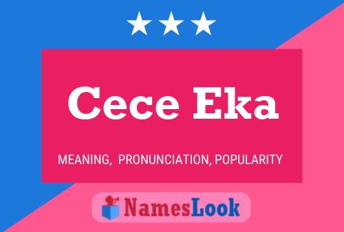 ملصق اسم Cece Eka