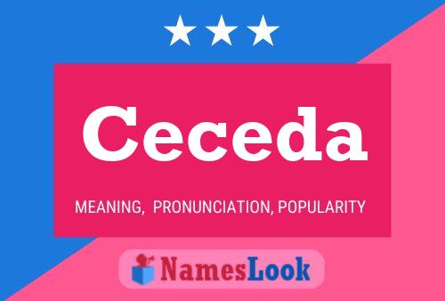 ملصق اسم Ceceda