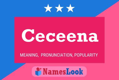 ملصق اسم Ceceena