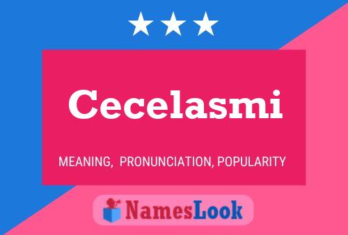 ملصق اسم Cecelasmi