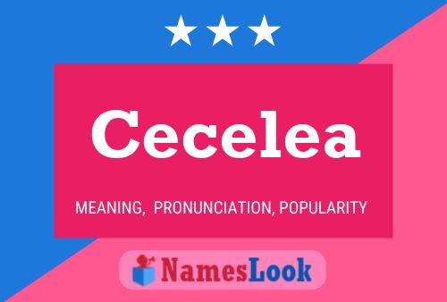 ملصق اسم Cecelea