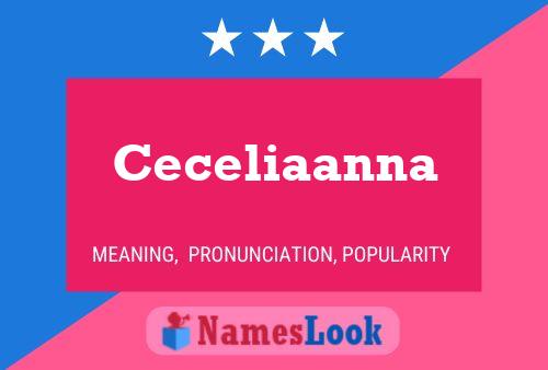 ملصق اسم Ceceliaanna