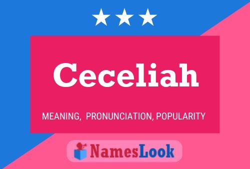 ملصق اسم Ceceliah