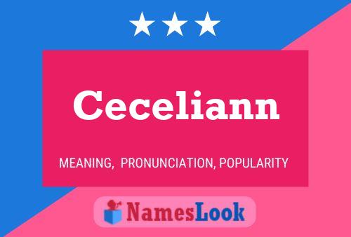 ملصق اسم Ceceliann