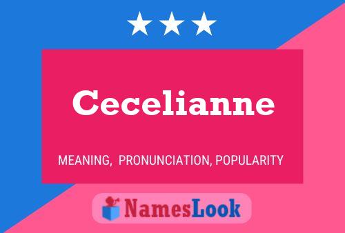 ملصق اسم Cecelianne