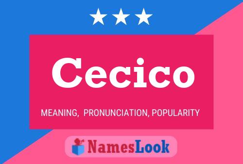 ملصق اسم Cecico