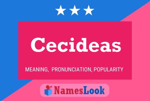 ملصق اسم Cecideas