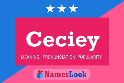 ملصق اسم Ceciey