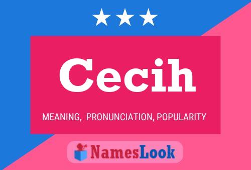 ملصق اسم Cecih