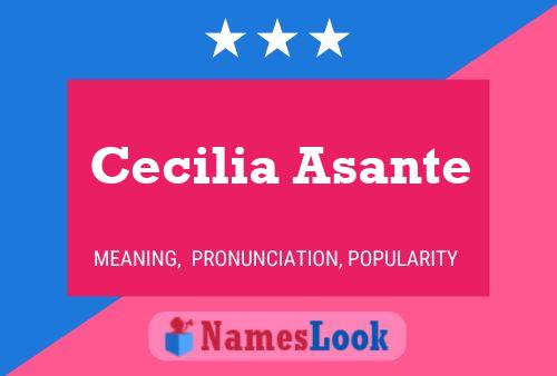 ملصق اسم Cecilia Asante