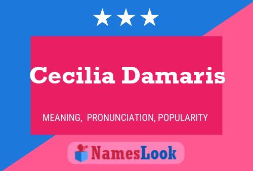 ملصق اسم Cecilia Damaris