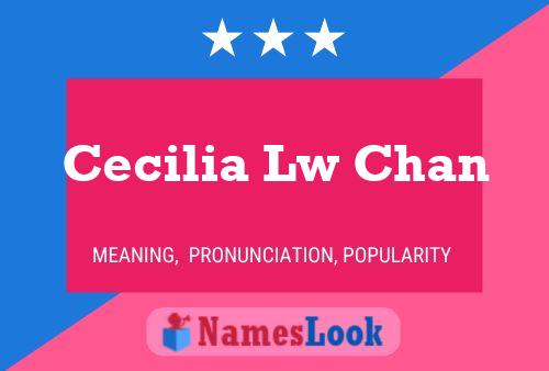 ملصق اسم Cecilia Lw Chan