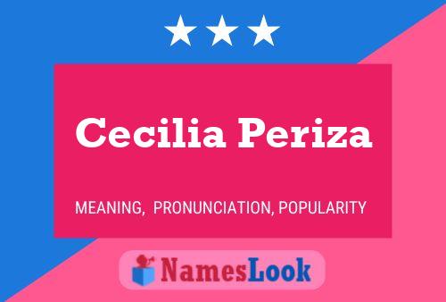 ملصق اسم Cecilia Periza