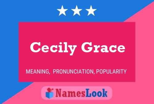 ملصق اسم Cecily Grace