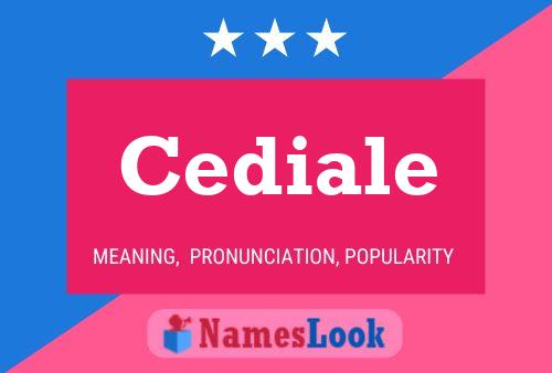 ملصق اسم Cediale