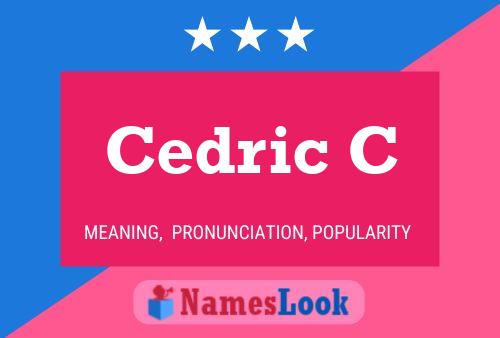 ملصق اسم Cedric C