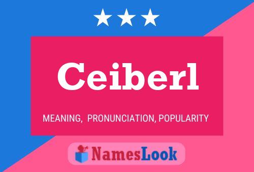 ملصق اسم Ceiberl