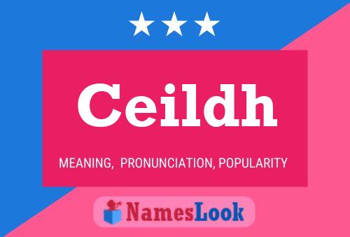 ملصق اسم Ceildh