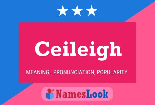 ملصق اسم Ceileigh