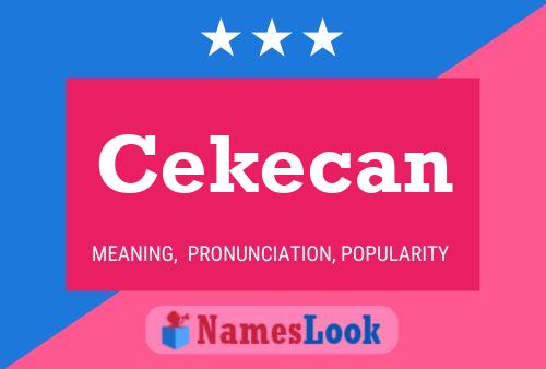 ملصق اسم Cekecan