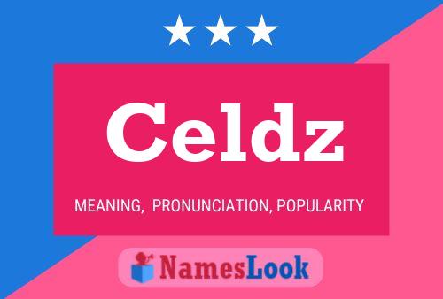 ملصق اسم Celdz