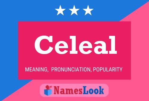 ملصق اسم Celeal