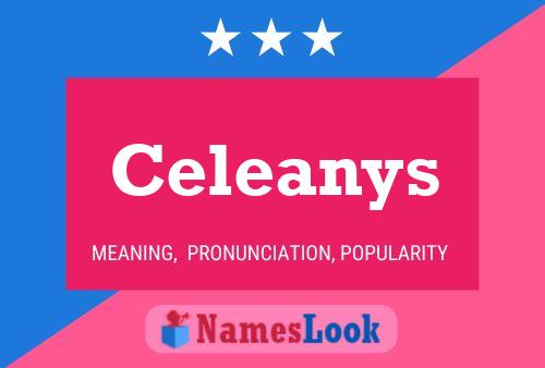 ملصق اسم Celeanys