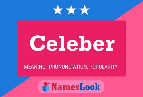 ملصق اسم Celeber