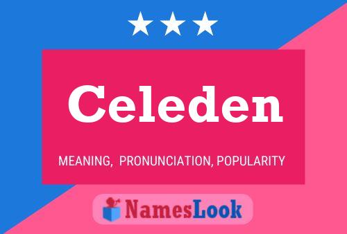 ملصق اسم Celeden